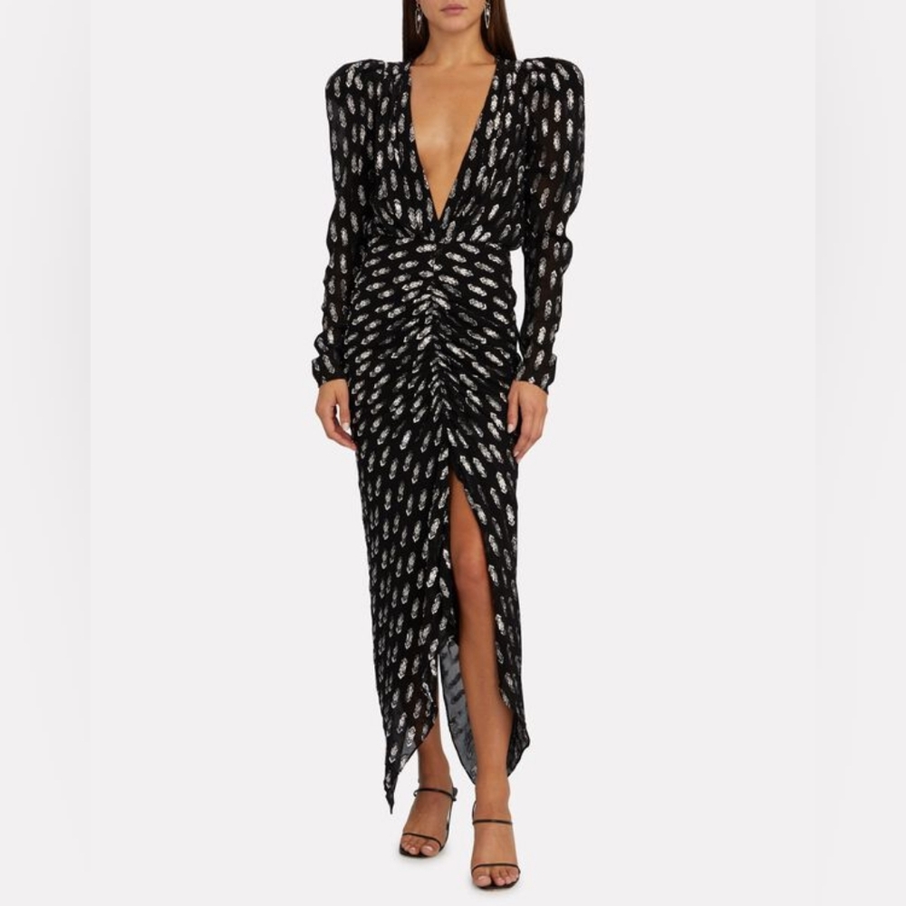 Ronny Kobo - Astrid Fil Coupé Chiffon Dress